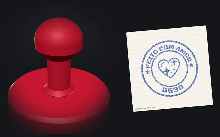 Gerador de carimbo personalizado